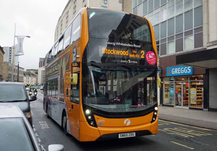 First Bristol Alexander Dennis Enviro400MMC 33970